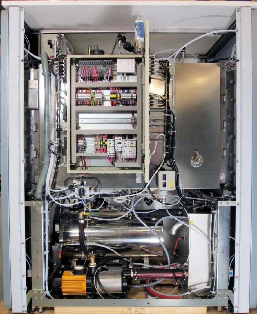 2014-03-25: A look Inside of an advanced computer controlled sterilzer.